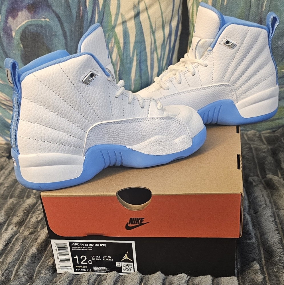 Nike Kids Sneakers White and Blue